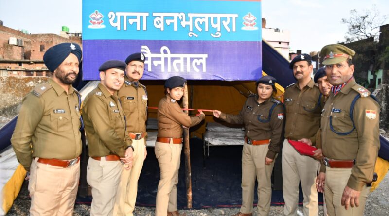 बनभूलपुरा में अतिक्रमण स्थल पर घोषणा के 24 घण्टे के भीतर ही पुलिस चौकी स्थापित, अभी तक कुल 36 उपद्रवियों को भेजा जेल