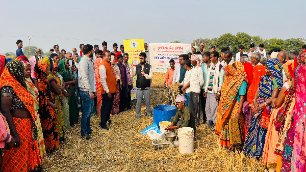 कृषि विज्ञान केंद्र हरदोई द्वितीय द्वारा विकासखंड स्तरीय फसल अवशेष प्रबंधन जागरूकता कार्यक्रम आयोजित