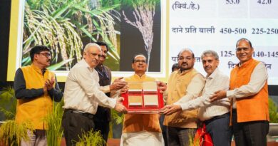 केंद्रीय कृषि मंत्री शिवराज सिंह चौहान ने देश में विकसित जीनोम संपादित चावल की दो किस्मों का किया लोकार्पण