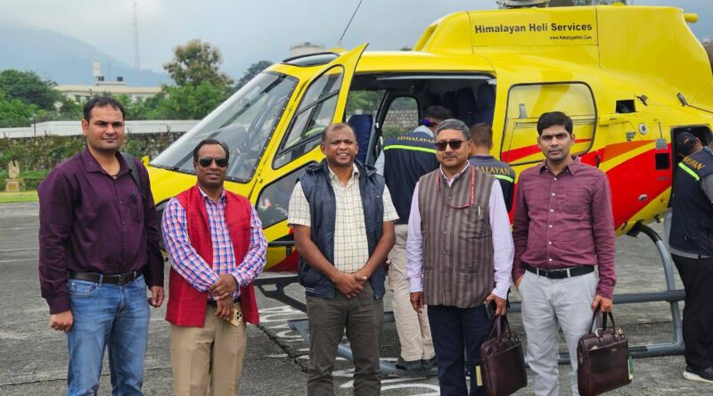 केंद्रीय टीम उत्तरकाशी, रुद्रप्रयाग, चमोली, पौड़ी, बागेश्वर व नैनीताल जनपद के आपदा प्रभावित क्षेत्रों का भ्रमण करेगी