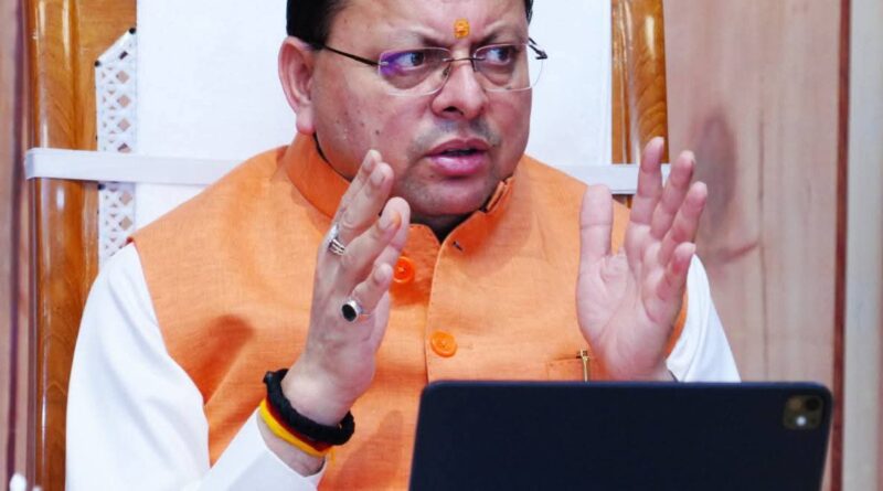 सड़क निर्माण और मरम्मत कार्यों में किसी भी प्रकार की लापरवाही बर्दाश्त नहीं: CM धामी