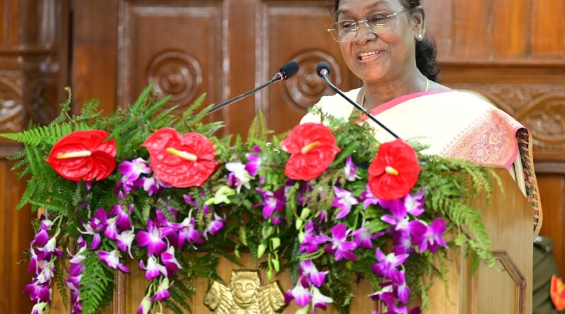 उत्तराखण्ड विधानसभा के विशेष सत्र में राष्ट्रपति द्रौपदी मुर्मु ने विधानसभा के विशेष सत्र को किया संबोधित, जानिए क्या कहा