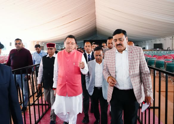 मुख्यमंत्री पुष्कर सिंह धामी ने देहरादून स्थित FRI पहुंचकर उत्तराखण्ड के रजत जयंती वर्ष उत्सव के आयोजन की तैयारियों का जायजा लिया