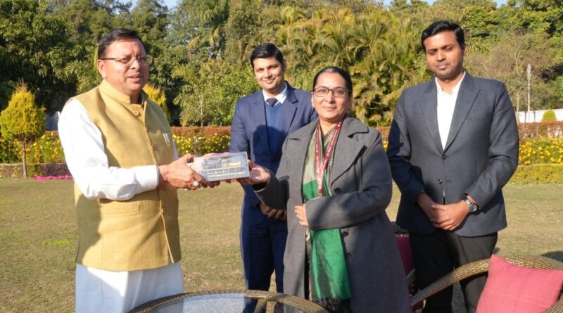 मुख्यमंत्री पुष्कर सिंह धामी से मुख्यमंत्री आवास में डीआरएम, मुरादाबाद विनीता श्रीवास्तव ने शिष्टाचार भेंट की,  राज्य एवं रेलवे के बीच बेहतर समन्वय स्थापित कर शीघ्र समाधान के निर्देश दिए