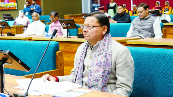 मुख्यमंत्री पुष्कर सिंह धामी ने किया वर्ष 2026-27 का बजट पेश, कहा- प्रदेश सरकार का संकल्प GYAN मॉडल के माध्यम से राज्य के समग्र विकास को आगे बढ़ाना