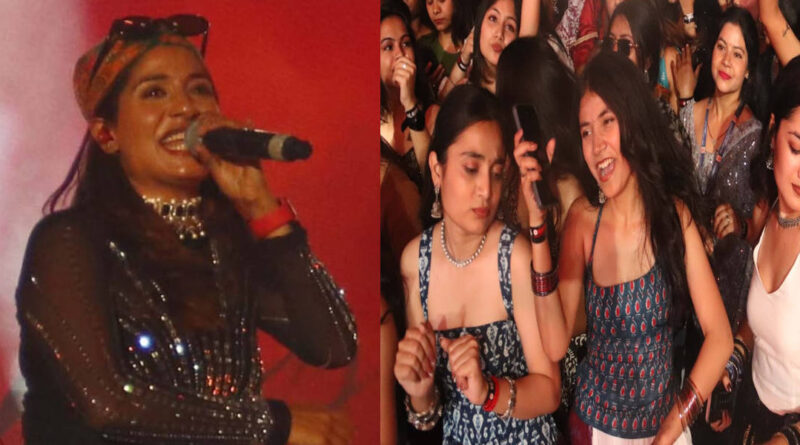 जैनिथ-2026: श्री गुरु राम राय विश्वविद्यालय में प्रिंयका मेहर का जादू और डीजे बीट्स का धमाका