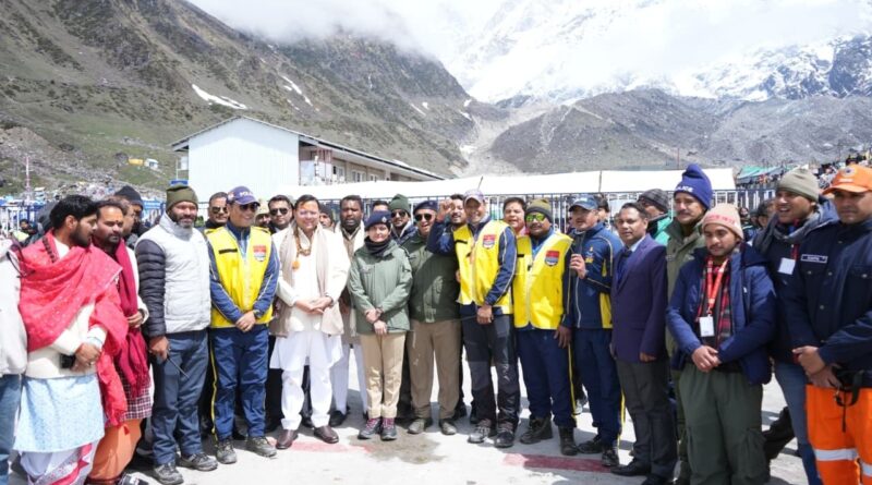 मुख्यमंत्री पुष्कर सिंह धामी ने केदारनाथ धाम में भारत पेट्रोलियम कॉर्पोरेशन लिमिटेड हॉस्पिटल का लोकार्पण किया