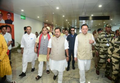 सीएम , प्रदेश अध्यक्ष के नेतृत्व में भाजपा परिवार ने किया अपने राष्ट्रीय अध्यक्ष का भव्य अभिनंदन
