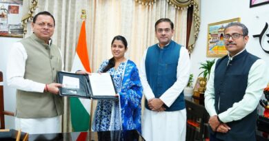 मुख्यमंत्री धामी से मिली सपना राणा, मुख्यमंत्री कौशल उन्नयन एवं वैश्विक रोजगार योजना के जरिए मिला 300000 से ऊपर का वेतन