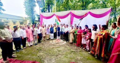 अपर बद्रीश कॉलोनी में हर्षोल्लास से मनाया गया स्वतंत्रता दिवस