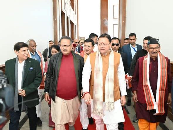 भराड़ीसैंण स्थित विधानसभा भवन में विधानसभा सत्र शुरू, ग्रीष्मकालीन राजधानी गैरसैंण में पहली बार एक साल के भीतर दो विधानसभा सत्र आयोजित होने का नया अध्याय