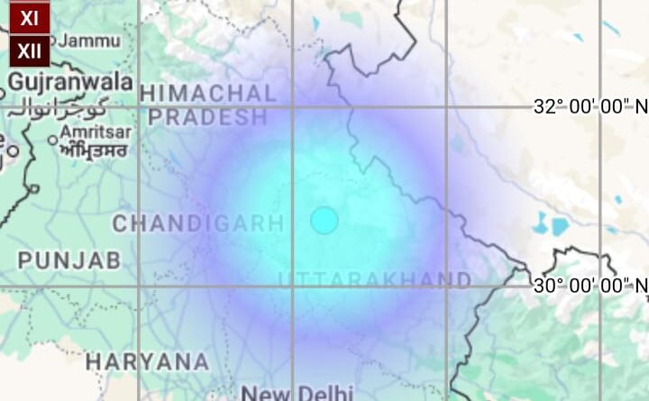 उत्तरकाशी में फिर भूकंप के झटके, कहां था केंद्र कितना बड़ा था झटका